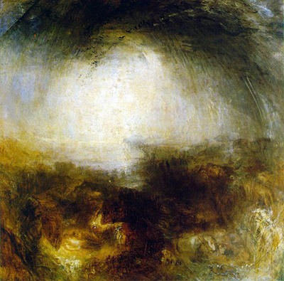 Shade and Darkness - the Evening of the Deluge William Turner